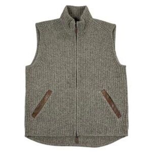 True measure of a man 100% wool vest mens medium